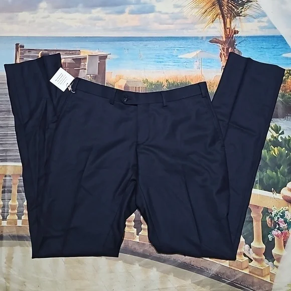 Indochino Blue Dress Pants Size 30 Tall - Picture 1 of 4